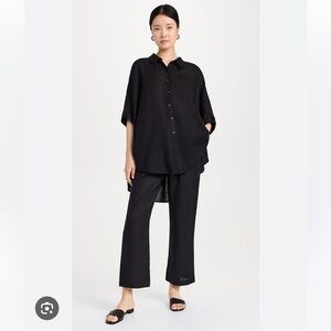 Black Button-Up Shirt